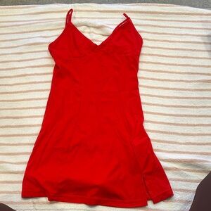 Red mini Dress size small worn once